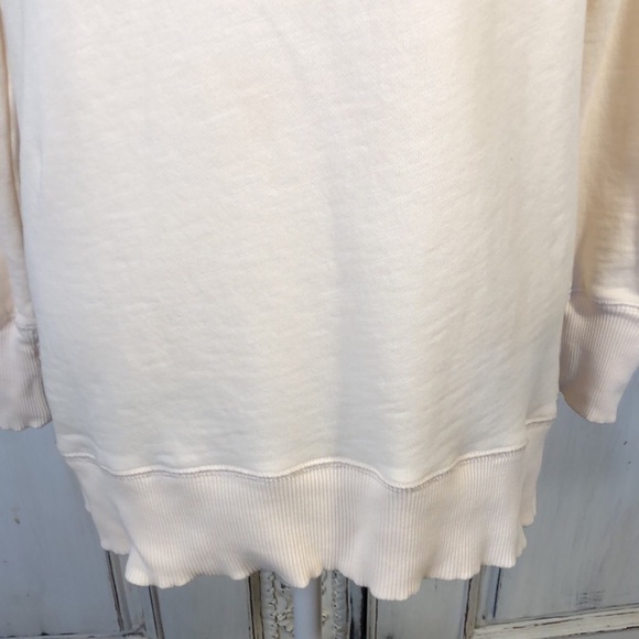 Pilcro and the Letterpress Cream Sweatshirt - Picture 5 of 14